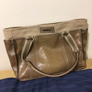 Nine west tan purse